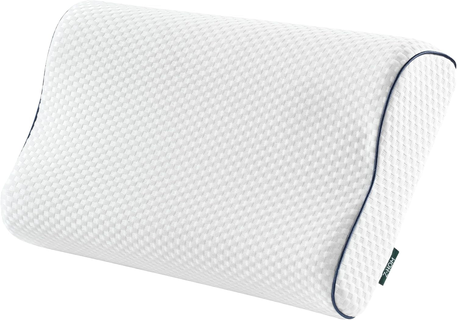 Z-Hom pernă de susținere a gâtului, pernă din spumă cu memorie, pernă pentru dormit lateral, pernă ergonomică, pernă anti sforăit, pernă ortopedică de dormit, husă detașabilă (49 X 30 X 7/10 Cm) Perne ortopedice cervicale Naty Shop
