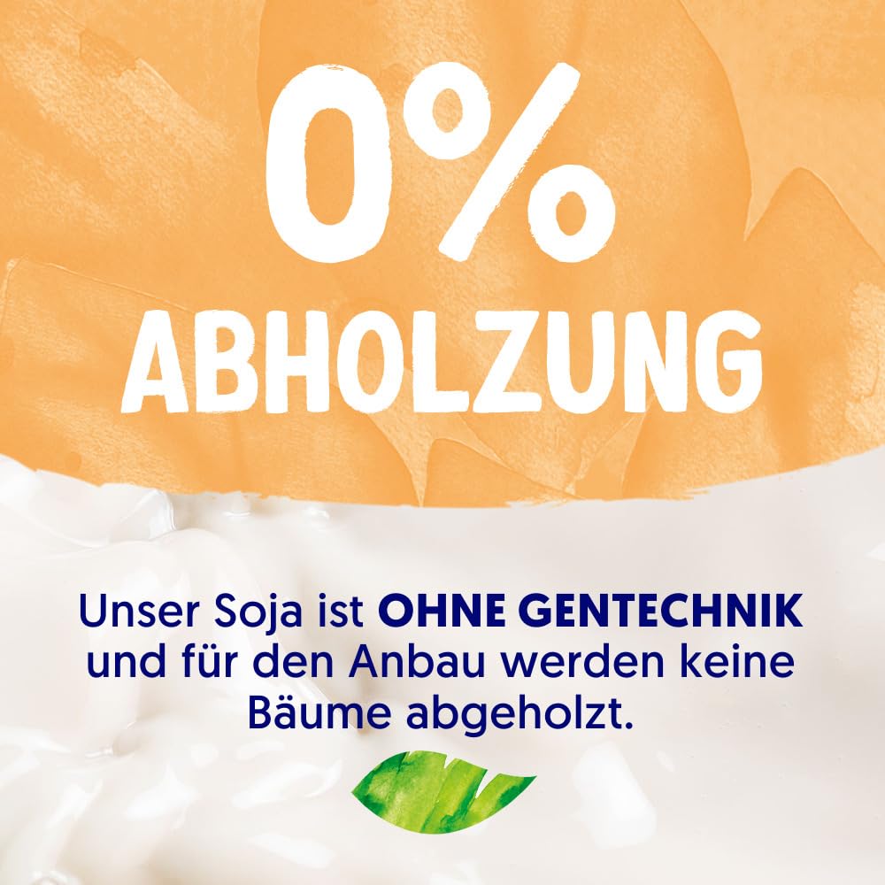 Alpro Vanille-Sojamilch 8x1L – Vegan und reich an Kalzium