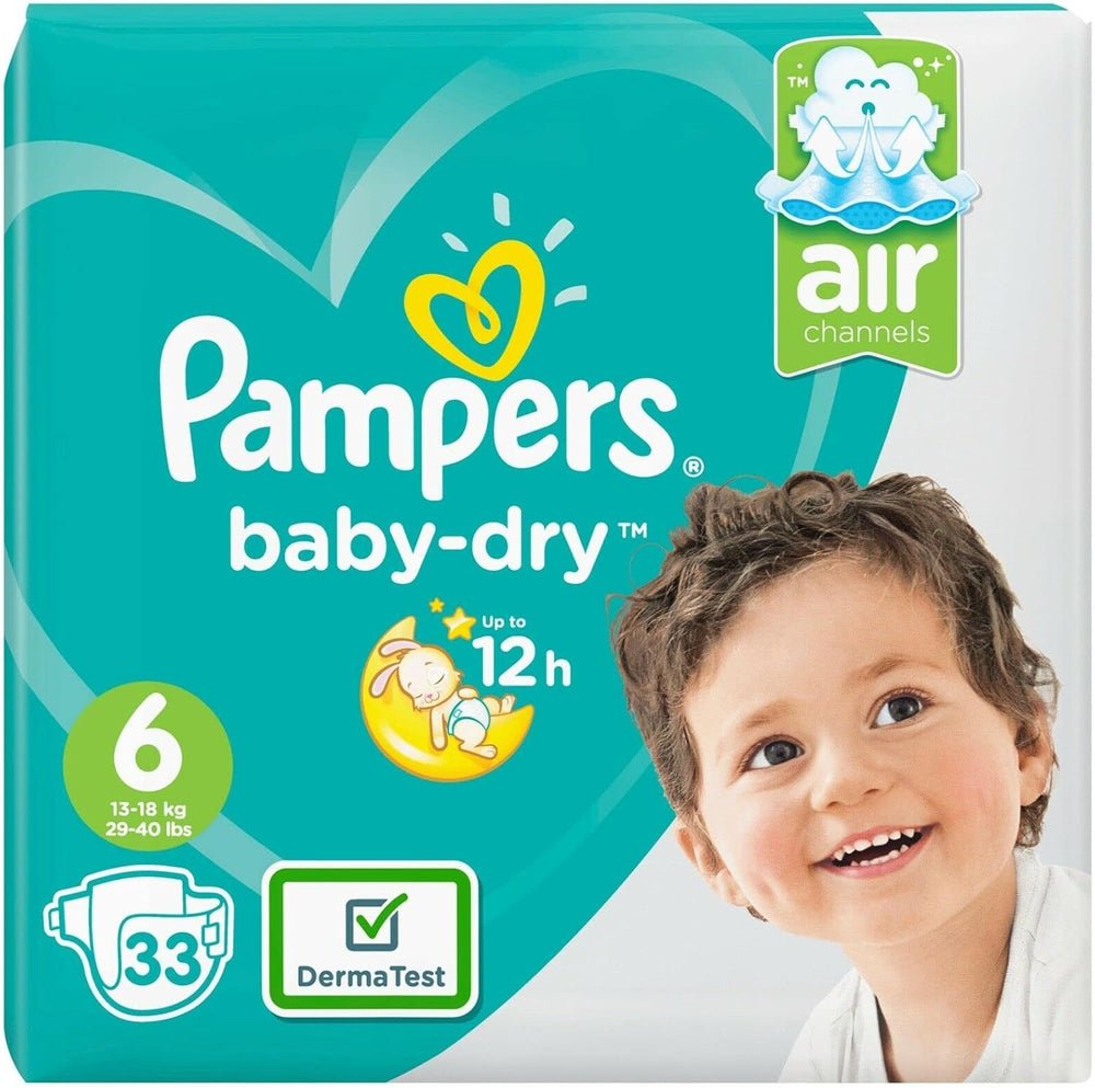 Windeln Pampers 81657566 Baby-Dry Pants, weiß