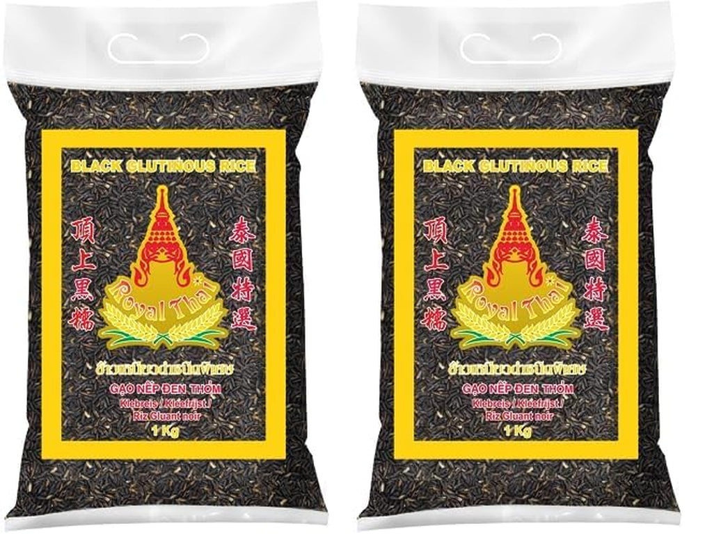 ROYAL THAI RICE - Schwarzer Klebreis - 1 x 1 KG