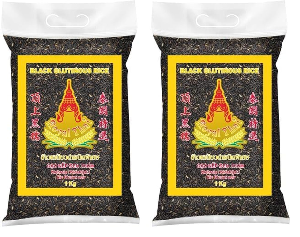 ROYAL THAI RICE - Schwarzer Klebreis - 1 x 1 KG