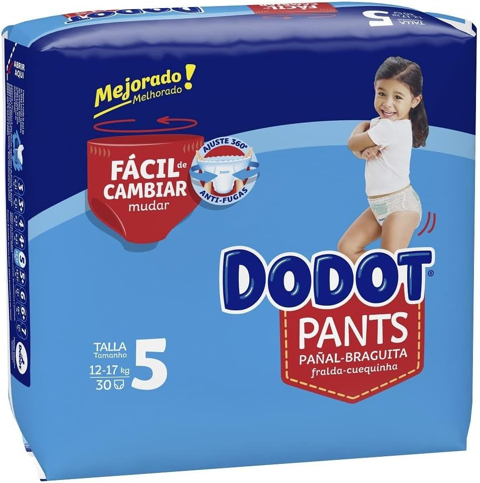 Hose Talla 5 (12-17 kg), 30 Stück