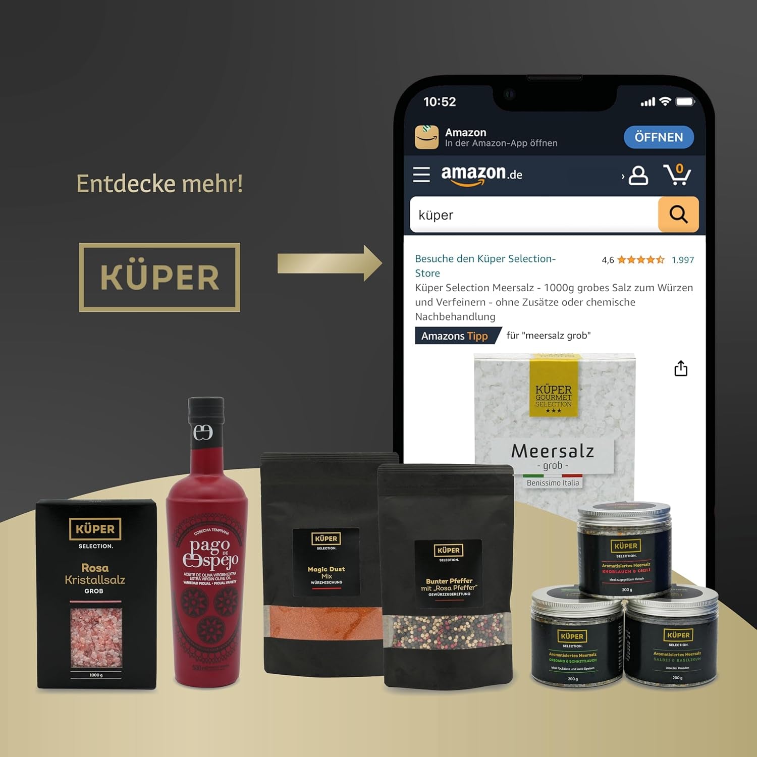 Handgeschöpftes Fleur de Sel, DE GUERANDE, 125g Dosis