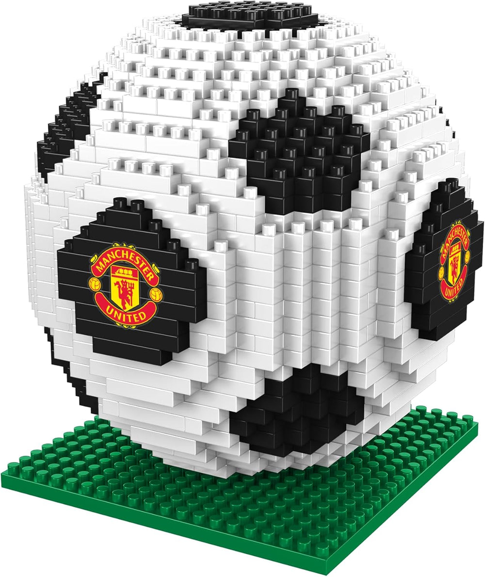 FOCO Offizielles Lizenzprodukt Manchester City FC BRXLZ 3D-Fußball-Konstruktionsspielzeug Modell In alternativer Teamfarbe