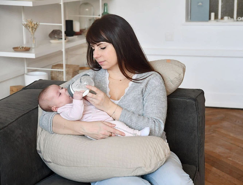 Red Castle - Multifunktionales Schwangerschafts- und Stillkissen - Ideal zum Schlafen und Stillen - Baumwolle - 170 cm Zubehör Babynahrung und Stillen Naty Shop