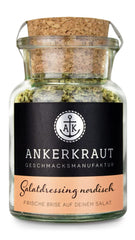 Ankerkraut Salatdressing Nordisch Gewürze, 115g im Korkglas, Dressing für Knackigen Salat Schnell Selber Machen, Premium Qualität aus Hamburg