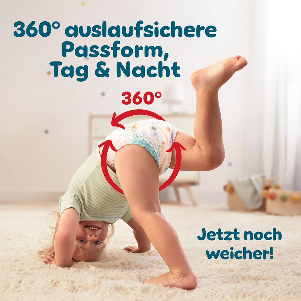 Pampers Baby-Dry Pants Größe 5, 160 Stück, 11kg-17kg, 360° auslaufsichere Passform für Tag und Nacht