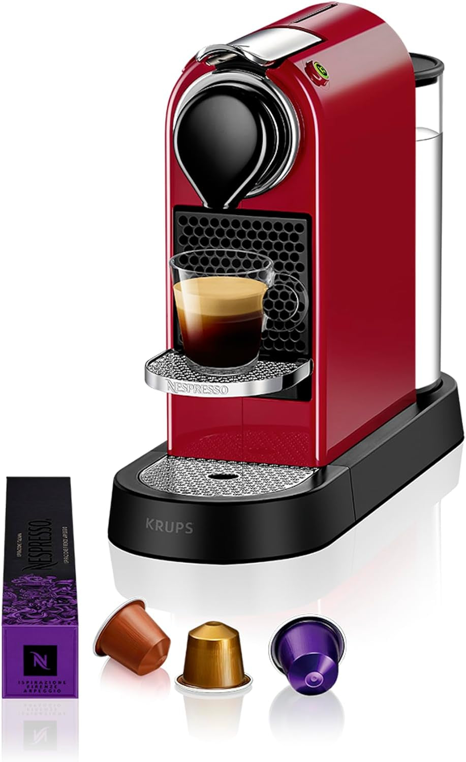 Espressor cu capsule Nespresso XN761B Citiz&Milk | Mod standby automat | 1260 wați | Capacitate rezervor apă: 1 l | Presiune pompă: 19 bar | Argintiu