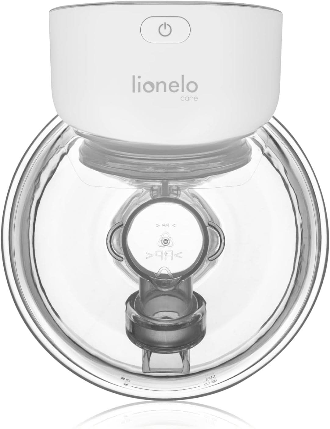 Einfache elektrische Muttermilchpumpe LIONELO Fidi Free 180 ml, tragbare Pumpe mit 2 Phasen, energiesparend 9 Stufen, 3 Größen von Silikontrichtern Timer Zubehör Essen und Stillen Bebe Naty Shop