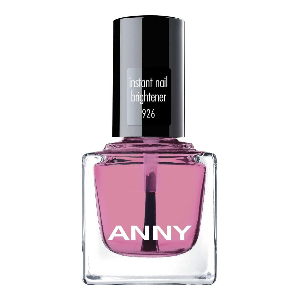 ANNY Instant Nail Brightener – Natürlicher Pflege-Nagellack mit optisch aufhellender Wirkung – 15 ml