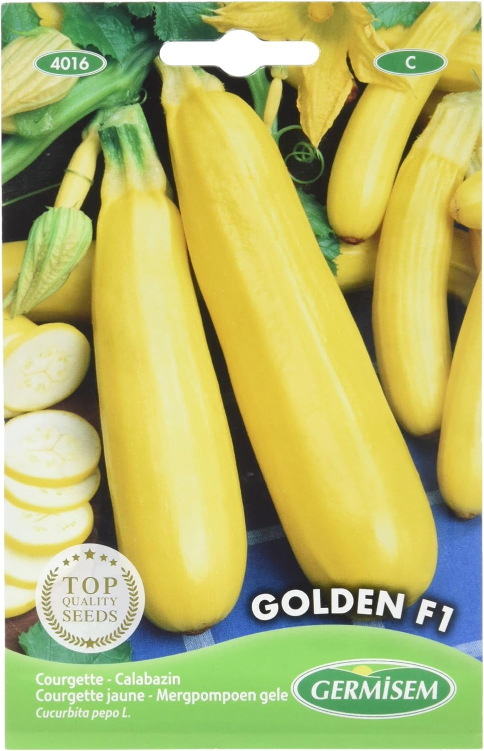 Zucchini GOLDEN F1, Mehrfarbig, EC4016