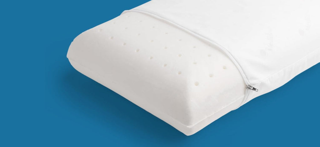 Pernă cu apă Mediflow The Original 5008 50X70Cm cu spumă visco, albă, unică, 1 bucată (1 pachet) Perne standard Naty Shop