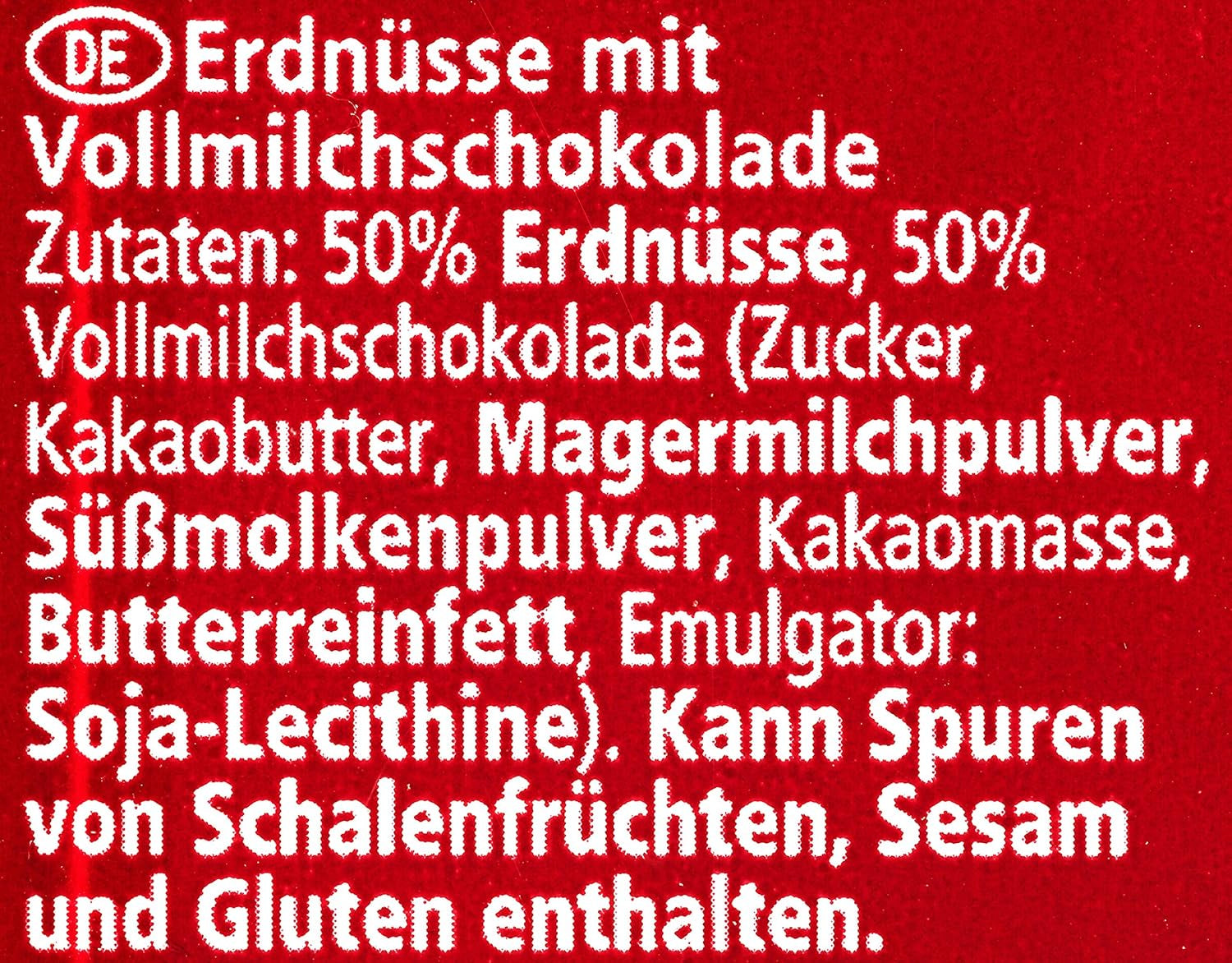 Peanut Mountains Milchschokolade (250 g)