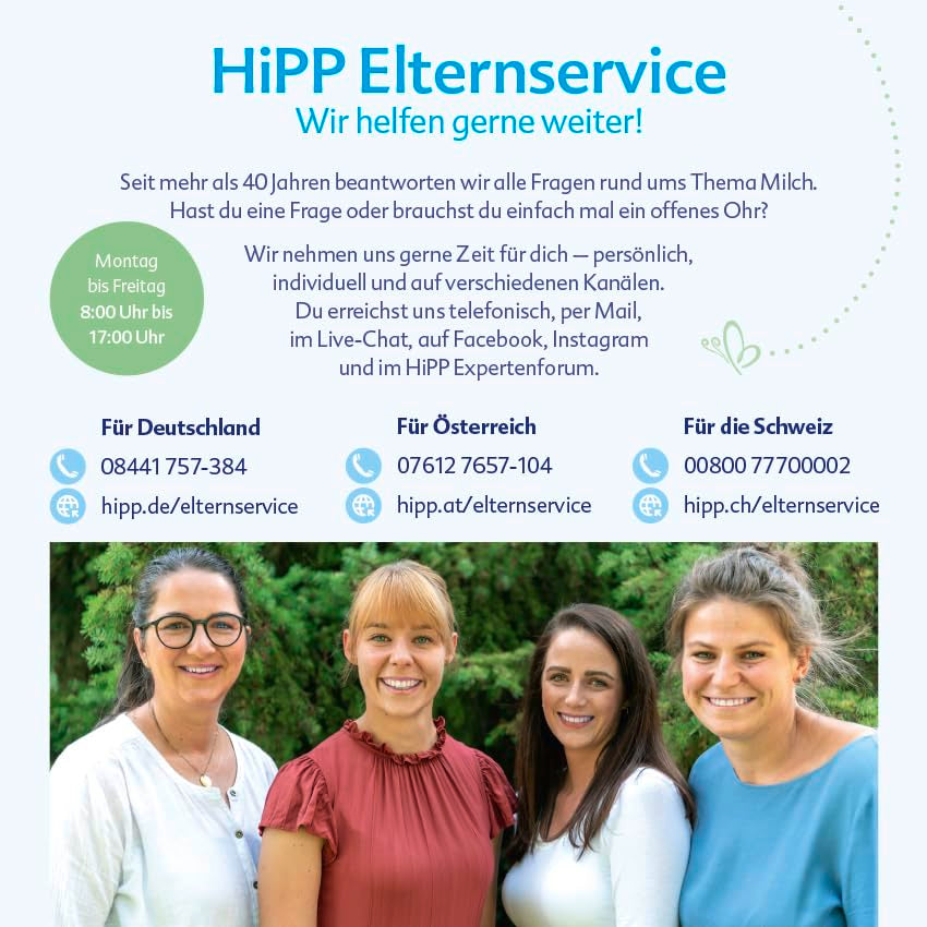 HiPP 2 Bio-Folgemilch (4 x 600g), nach 6 Monaten, mit Omega-3 (DHA, ALA), Calcium und einfach zuzubereitender Bio-Stärke, in bester Bio-Qualität