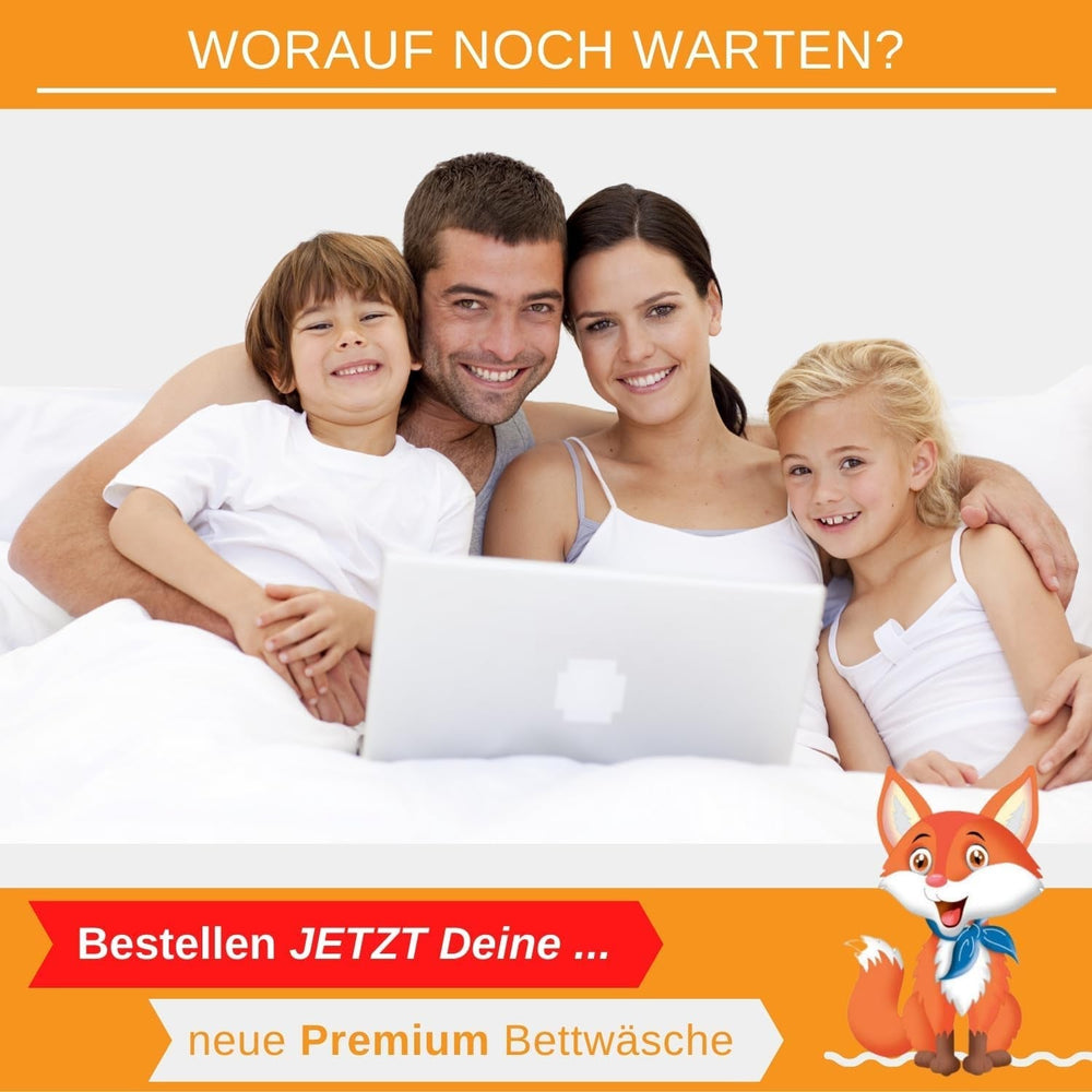 Aminata Kids Bettwäsche für Kinder, Regenbogen, Wendebettwäsche – Kinder Naty Shop