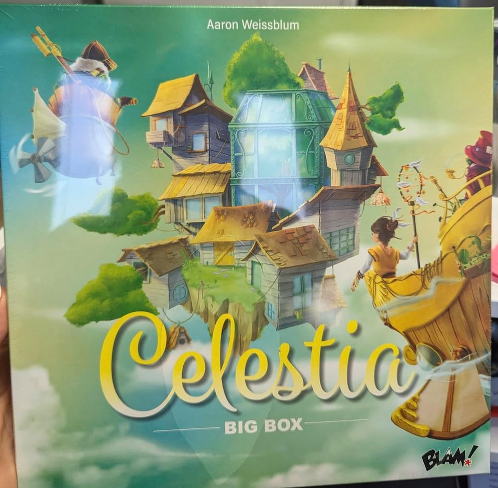 Beschuldigen! Celestia Big Box • Komplettes Basisspiel für Sammler + 2 Erweiterungen, Familienbrettspiel – für 2 bis 6 Spieler – ab 8 Jahren – 30 Minuten
