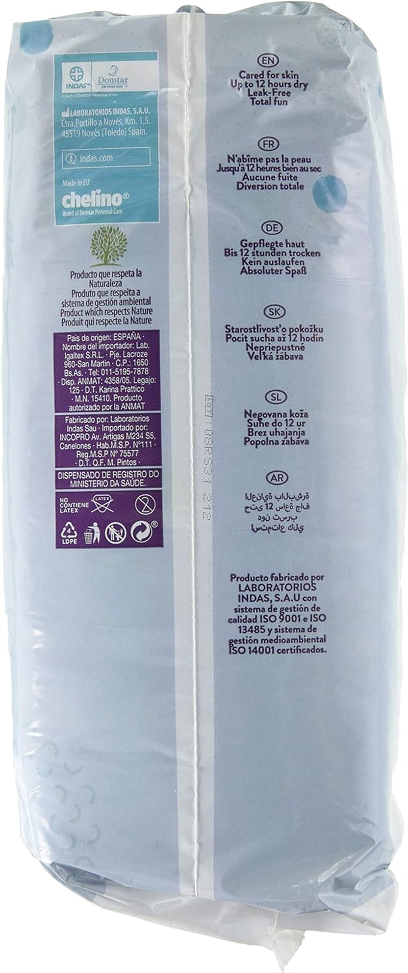 Windeln Indas Fashion & Love XL, Größe 6 (17-28 kg), 27 Stück