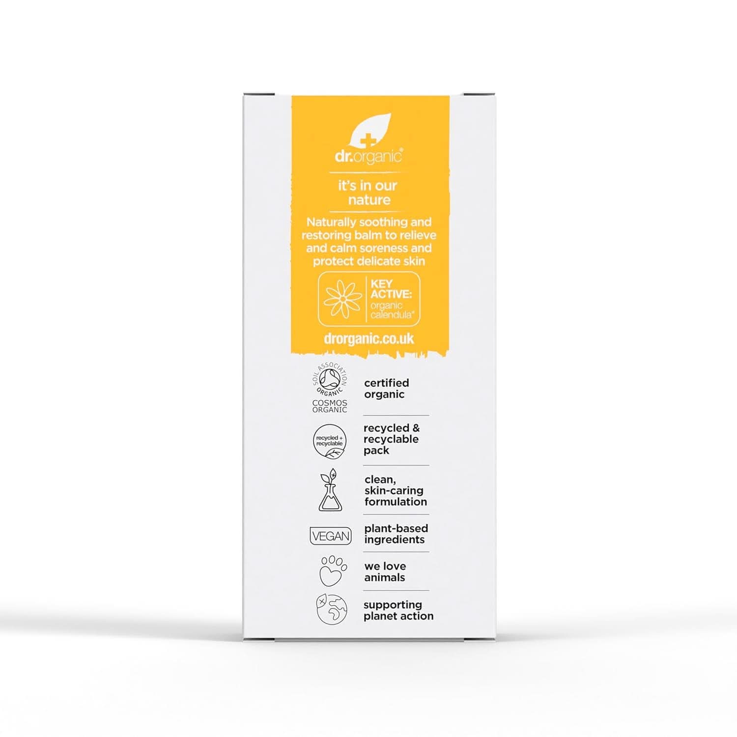 Dr Organic Brustwarzenbalsam mit Ringelblume, Lanolin, natürliche Linderung, für Wunden und rissige Brustwarzen, 30 ml Zubehör Essen und Stillen Bebe Naty Shop