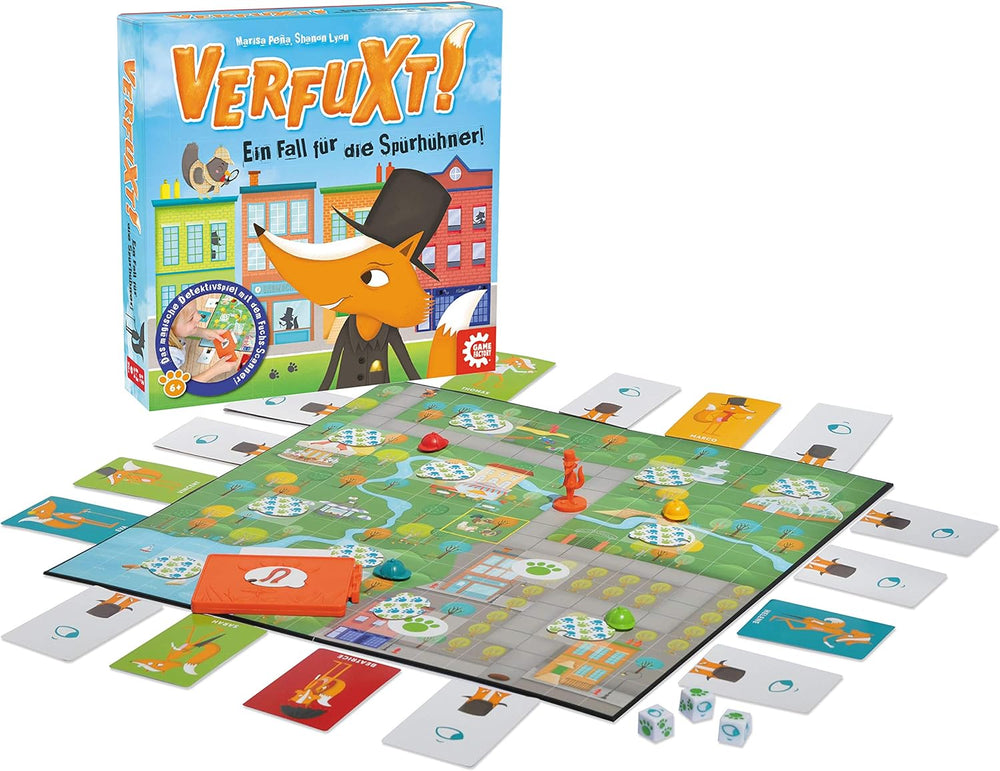 Game Factory 646255 Verfuxt, Detektivspiel für Kinder ab 6 Jahren, Kinderspiel