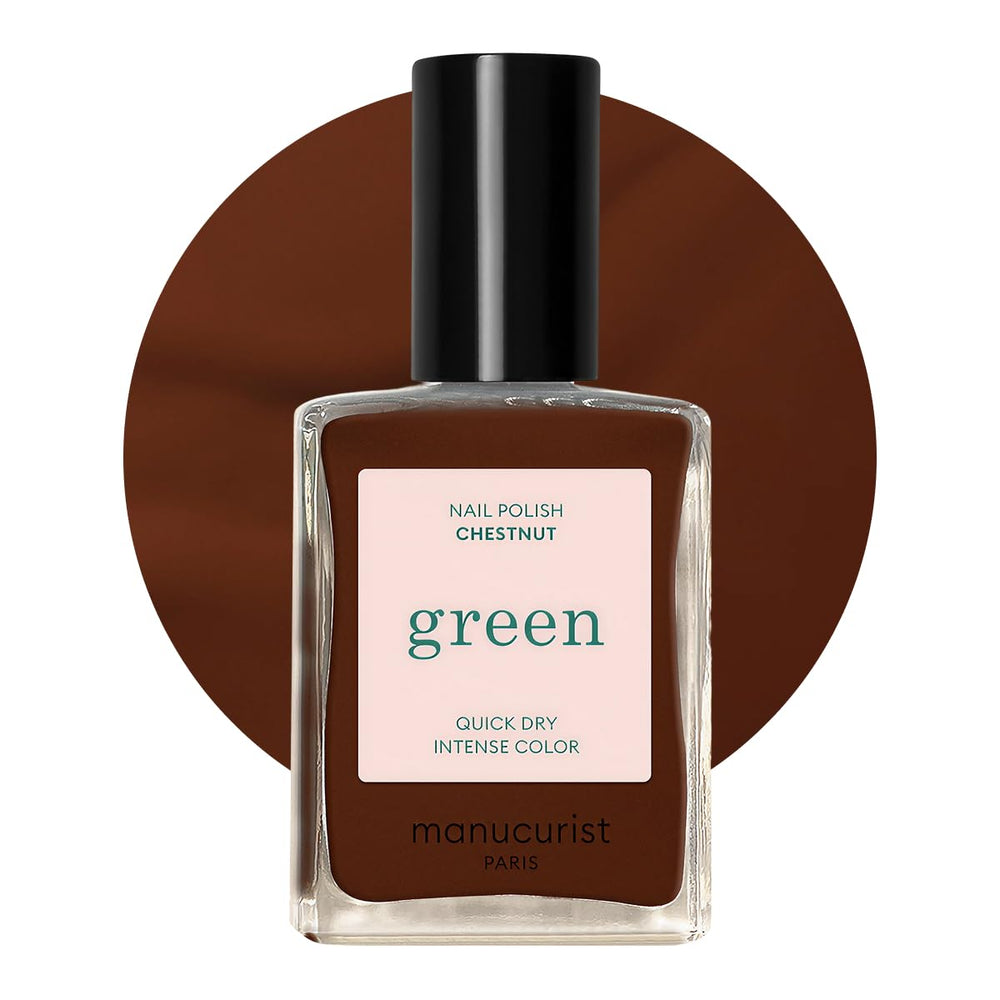 Manucurist Green – Rosy Beige Shell Beige Nagellack – Schnell trocknender Nagellack – DIY-Nägel – Vegan 12-Free – Pflanzenbasiert – Nagellack – Hergestellt in Frankreich