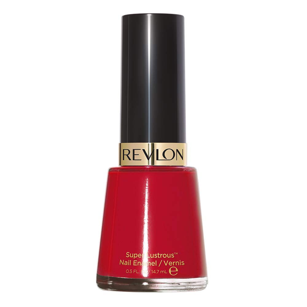Revlon Vixen Nagellack, langlebig, kein Absplittern, glänzendes Finish, Pflaume/Burgund, 570 Vixen, 15 ml