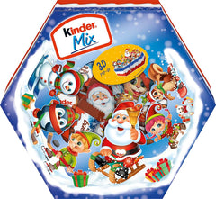 Kinder Mix Weihnachtsteller – leckere Schokoladenspezialitäten aus dem Kinder-Sortiment – ​​143g