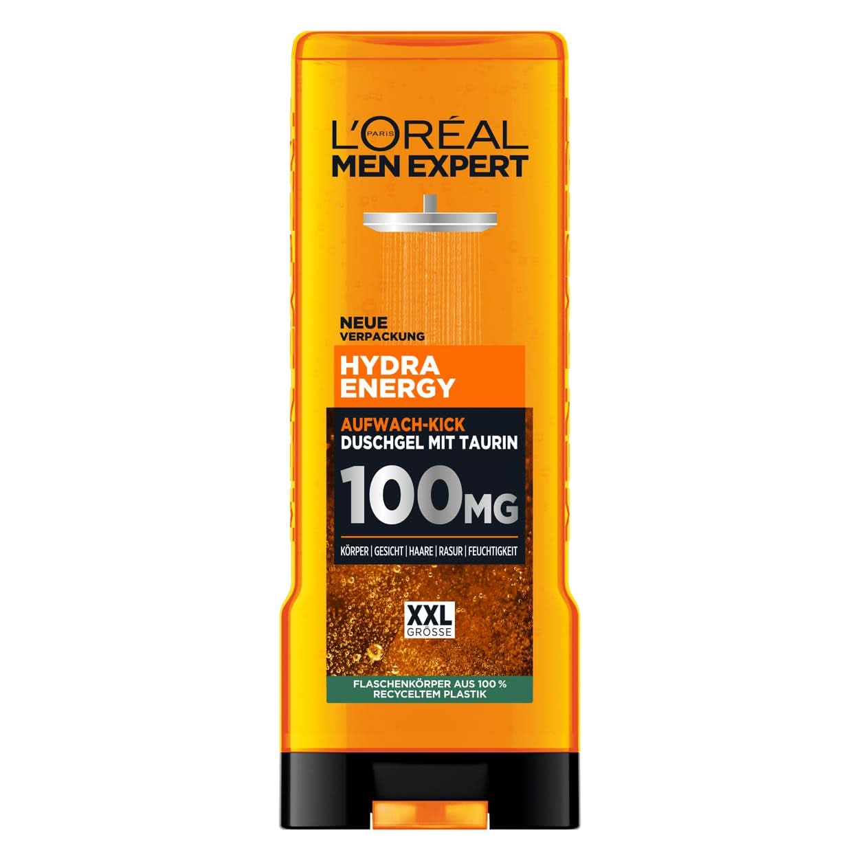 L'Oréal Men Expert XXXL Duschgel und Shampoo für Männer, 1 Liter Naty Shop 400 ml