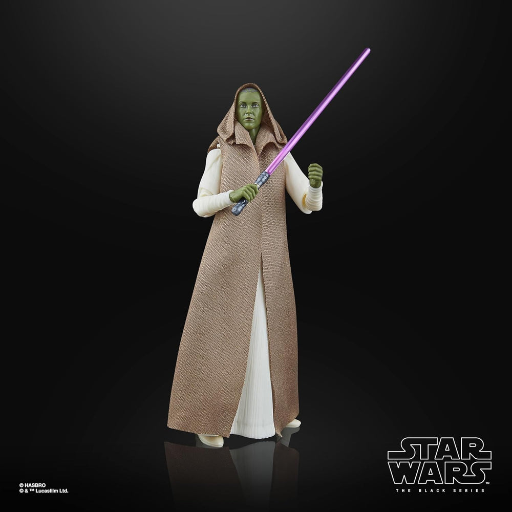 Star Wars Seria Neagră Maestrul Jedi Vernestra Rwoh, Acoliții Figura de acțiune de colecționat (15 Cm) Action figures Naty Shop