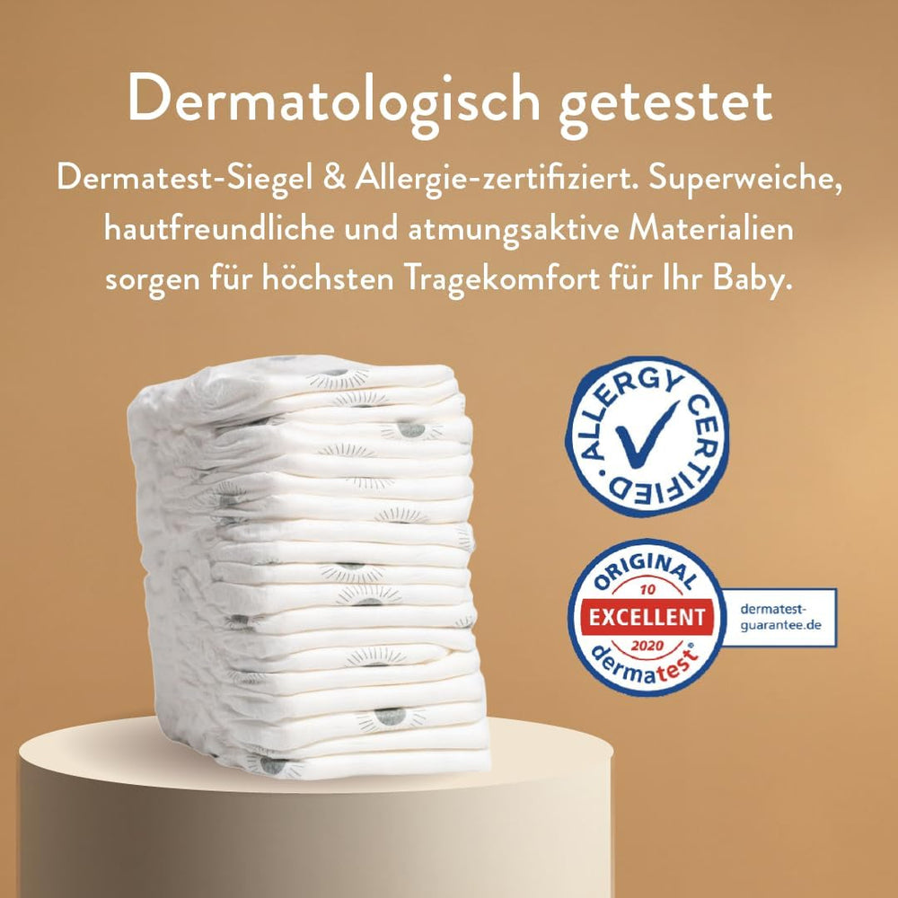 Push-Up-Windeln, Größe 6 XXL (ab 15 kg) – 1 Beutel mit 21 Stück – Keine Schadstoffe, umweltfreundlich, ultraflach, für den Nachtgebrauch – Hergestellt in Dänemark