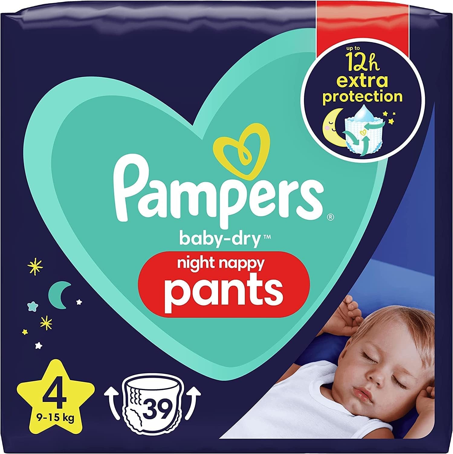 Windeln Pampers 81657566 Baby-Dry Pants, weiß