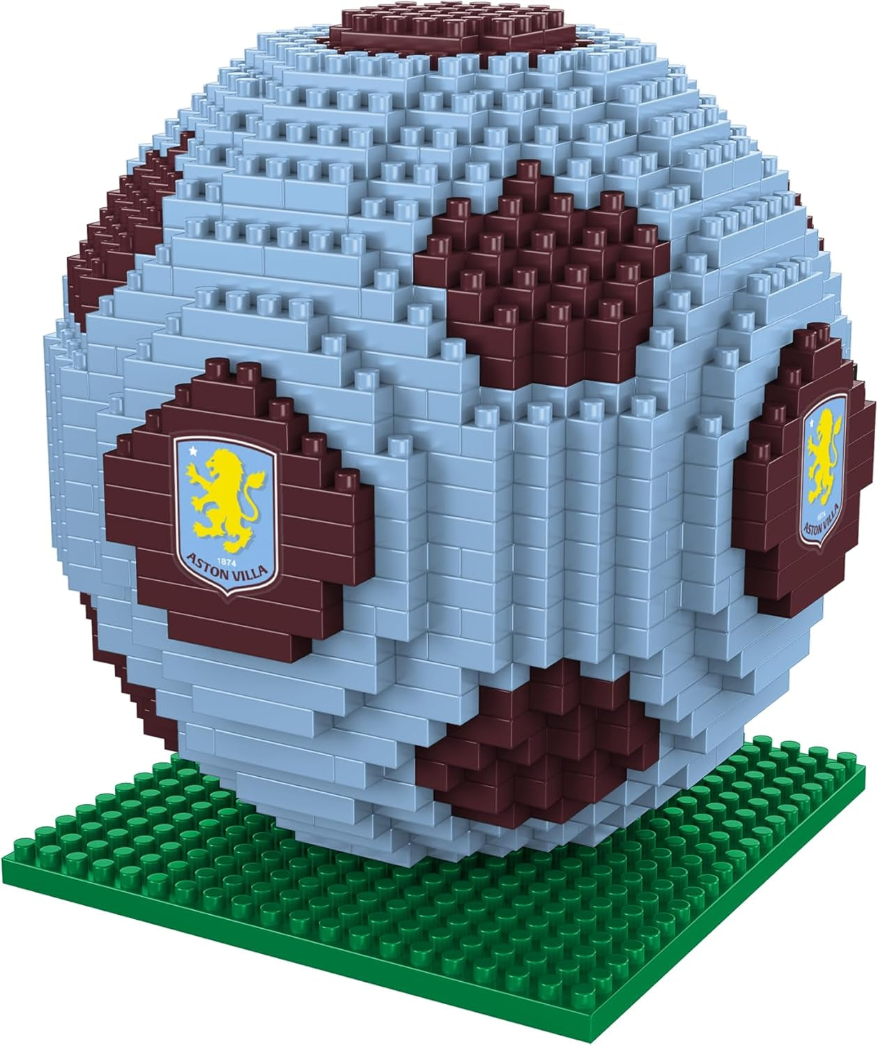FOCO Offizielles Lizenzprodukt Manchester City FC BRXLZ 3D-Fußball-Konstruktionsspielzeug Modell In alternativer Teamfarbe