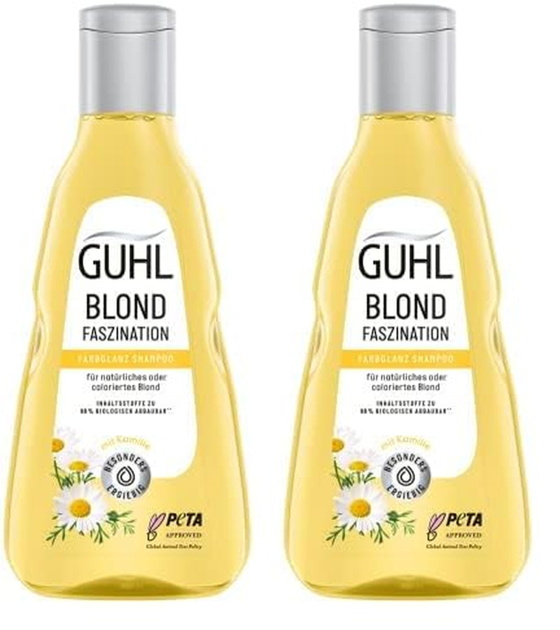 Guhl Blond Faszination Shampoo, Haartyp: Blond, Blond. Dusche und Bad Guhl 2 x 250 ml