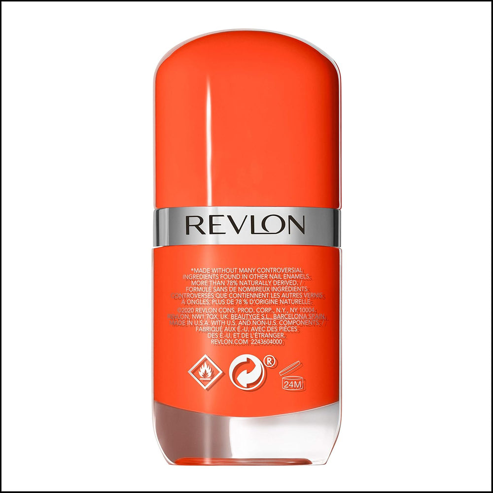 Revlon Ultra HD Snap Nagellack, langlebig, vegane Formel, schnell trocknend, einschichtig, volle Deckkraft, Farbe (8 ml), Hot Stuff (007), Unisex
