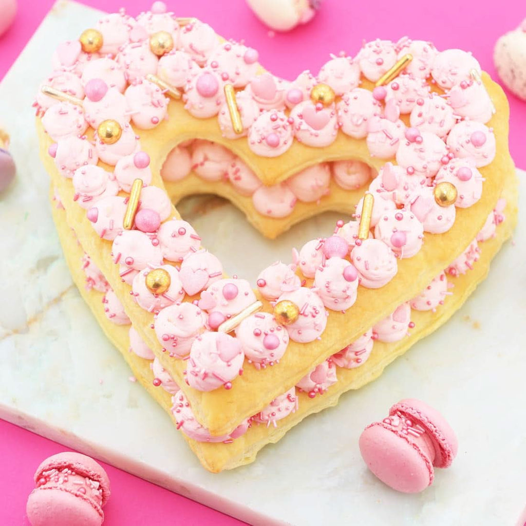 Super Streusel, Sprinkles roz - auriu Sprinkles Naty Shop