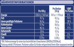 Nestlé CRUNCH Milk Bar, knuspriger Schokoriegel mit Milchschokolade und Müsli, 1 Packung (3 x 33 g)