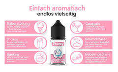 Twizzy Konzentriertes Zuckerwatte-Aroma, 30 ml Aromen Naty Shop