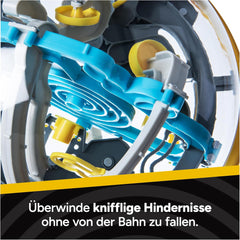 Spin Master Games – Perplexus Beast 3D-Kugellabyrinth mit 100 Hindernissen, Geduldsspiel für Kinder ab 9 Jahren und Erwachsene