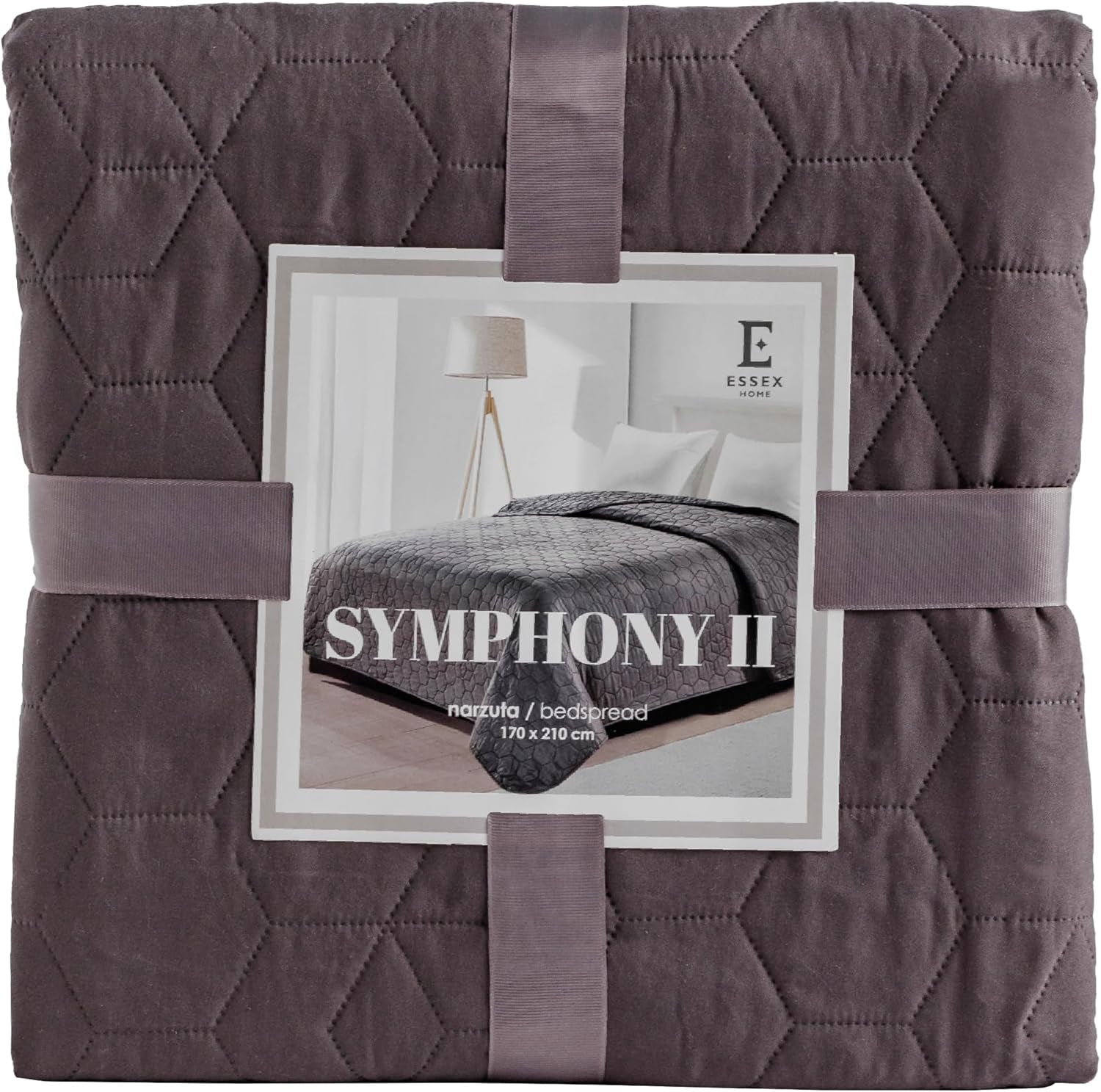 ESSEX - Cuvertură de pat 200 X 220 cm, ideală pentru dormitor, cuvertură de pat moale și confortabilă, matlasare modernă - Botanică, verde Paturi si Cuverturi Besuche den ESSEX-Store Gri (Simfonie) 170 X 210 Cm