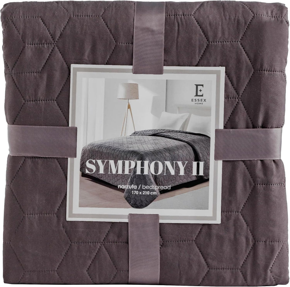 ESSEX - Cuvertură de pat 200 X 220 cm, ideală pentru dormitor, cuvertură de pat moale și confortabilă, matlasare modernă - Botanică, verde Paturi si Cuverturi Besuche den ESSEX-Store Gri (Simfonie) 170 X 210 Cm