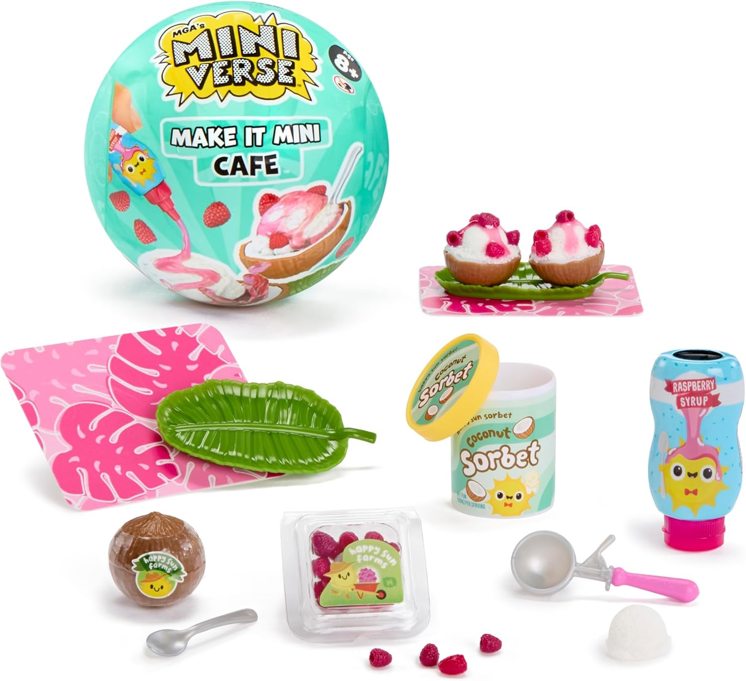 MGA's Miniverse Make It Mini Cafe Serie 6 – Mini-Sammlerstücke aus Harz zum Selbermachen und Ausstellen, mit Nachgebildeten Zutaten, Nicht Essbar – für Sammler und Kinder ab 8 Jahren