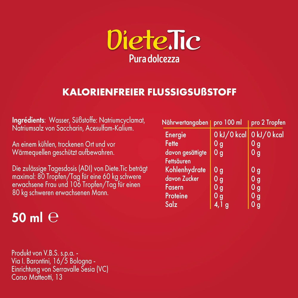Kalorienfreier flüssiger Süßstoff, Sprühgröße 3 x 50 ml (1 Tropfen MAXI = 1 Teelöffel Zucker), glutenfrei, ohne Konservierungsstoffe und ohne Aspartam, ideal für Desserts, Getränke und Joghurt
