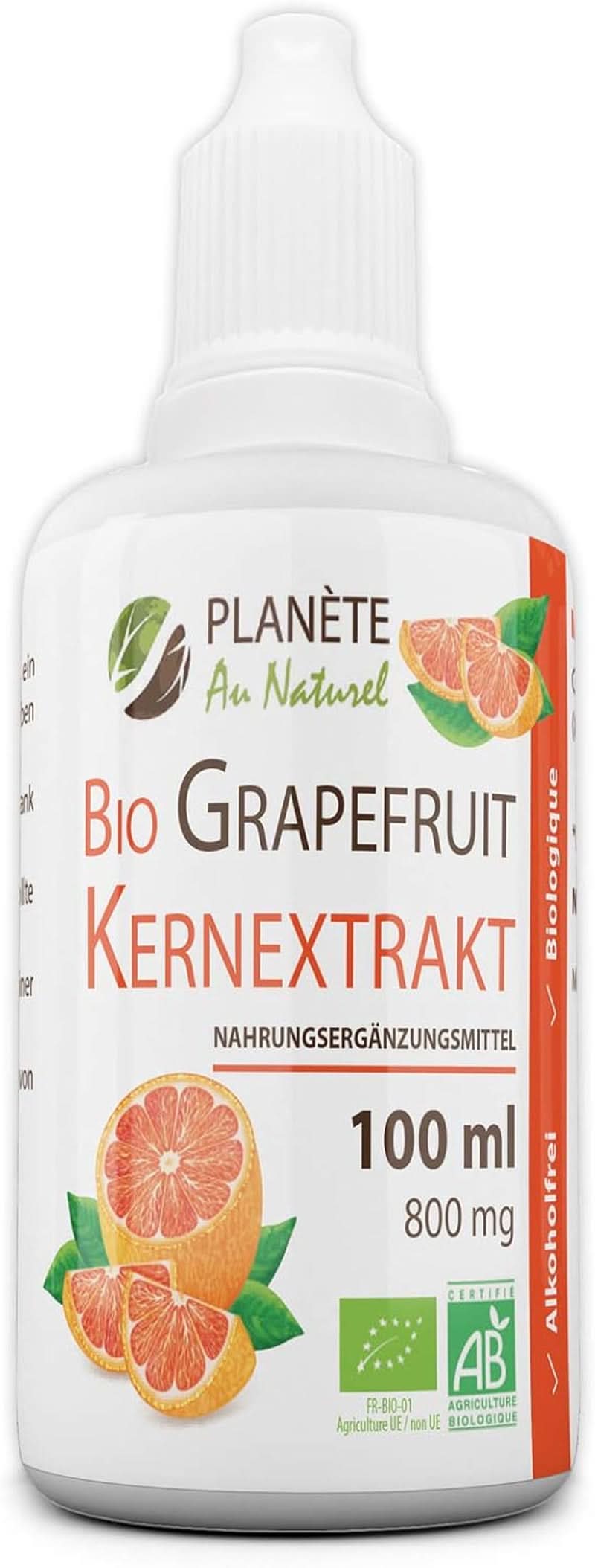 Bio-Grapefruitkernextrakt 50 ml – alkoholfrei Arome Naty Shop 100 ml