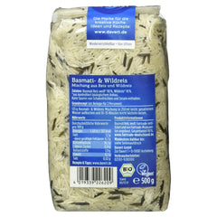 Davert Basmati- und Wildreismischung, Bio, 500g