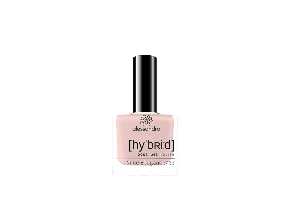 Alessandro Sinful Glow HYBRID Nagellack – Nude-Ton – Perfekte Nägel in nur 3 Schritten, ohne LED – hält bis zu 10 Tage! 8 ml