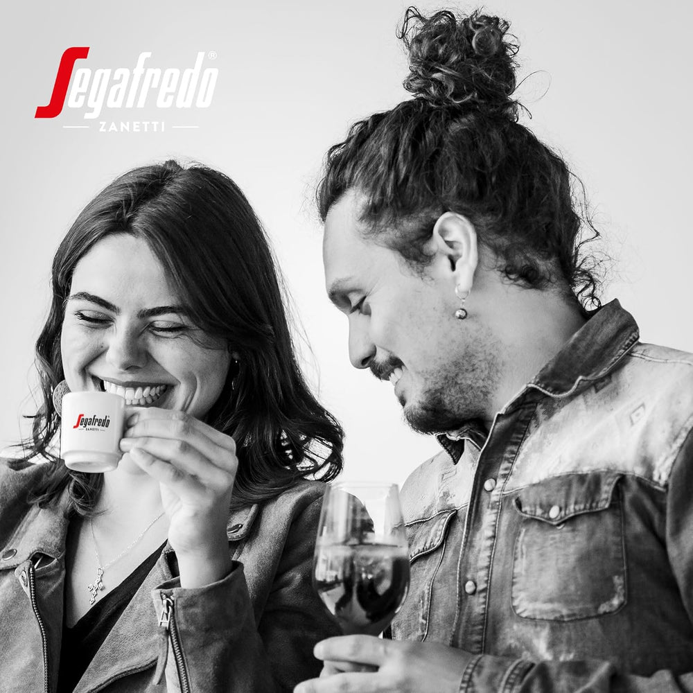 Segafredo Zanetti Caffè Crema Dolce - Boabe întregi (pachet de 1 kg) - Potrivit pentru Caffè Crema - Boabe de cafea prăjite ușor spre mediu, cu gust blând și echilibrat (pachet de 2)