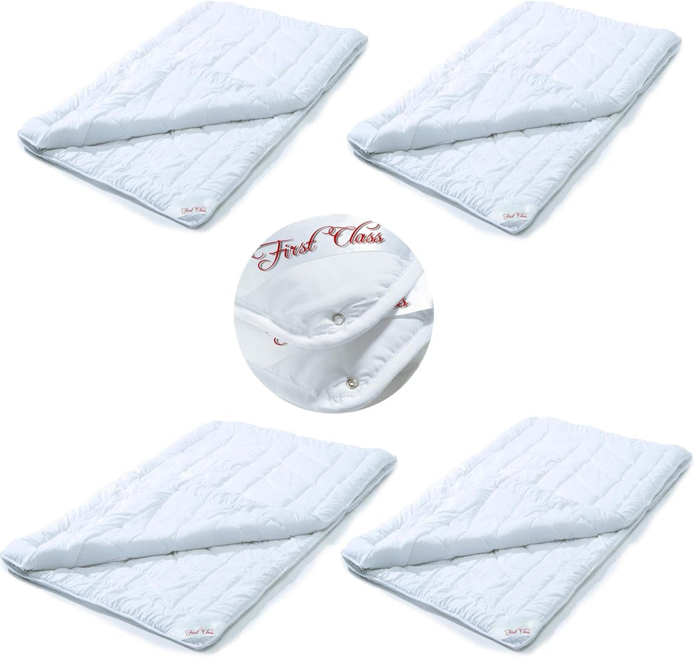 Celinatex First Class 4-Jahreszeiten-Bettdecke 140 x 200 cm Winter Sommer atmungsaktive Bettdecke Bettdecken und Steppdecken Naty Shop