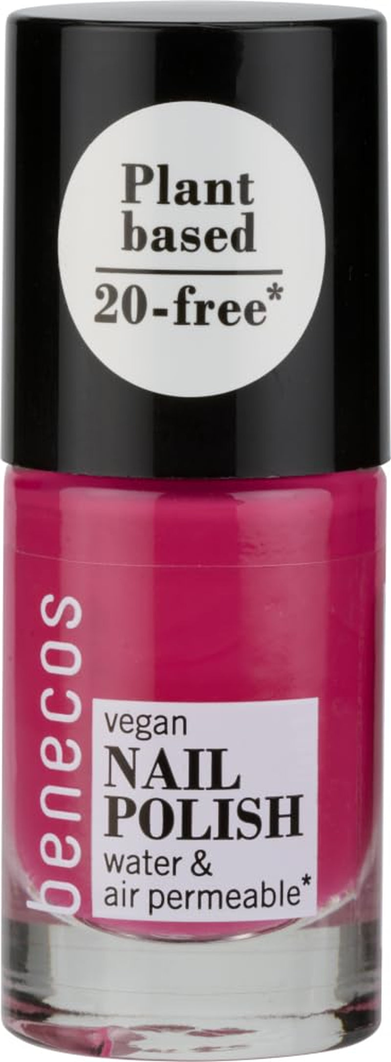 Benecos 20-Free veganer Nagellack oh lala – pflanzlicher Nagellack – schnell trocknend und langlebig – wasserdurchlässig – angereichert mit Biotin – 5 ml