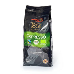 1854 TransFair Espresso Organic Fairtrade - 8 boabe de cafea x 1 kg