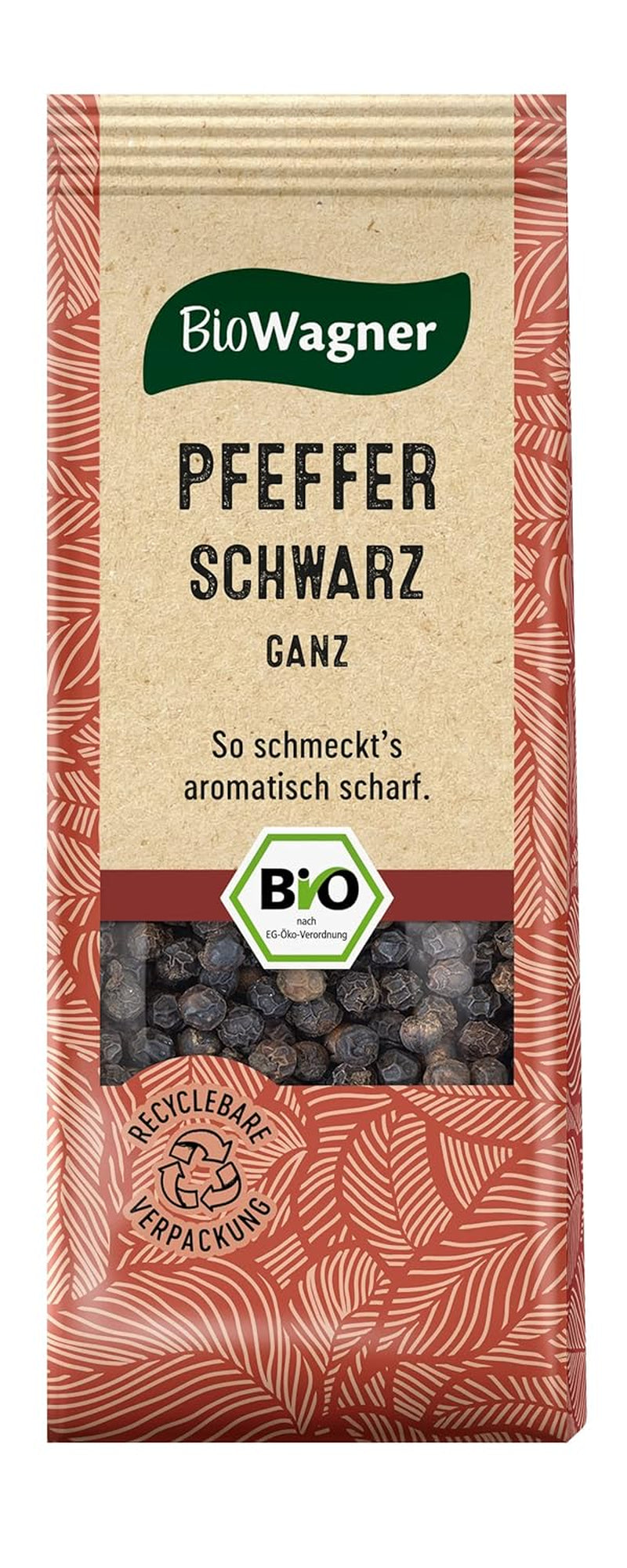 BioWagner - Bio Wachholderbeeren | ideal für Wild, Sauerbraten oder Sauerkraut | naturbelassene Bio-Zutaten | recycelbare Verpackung | 30 g