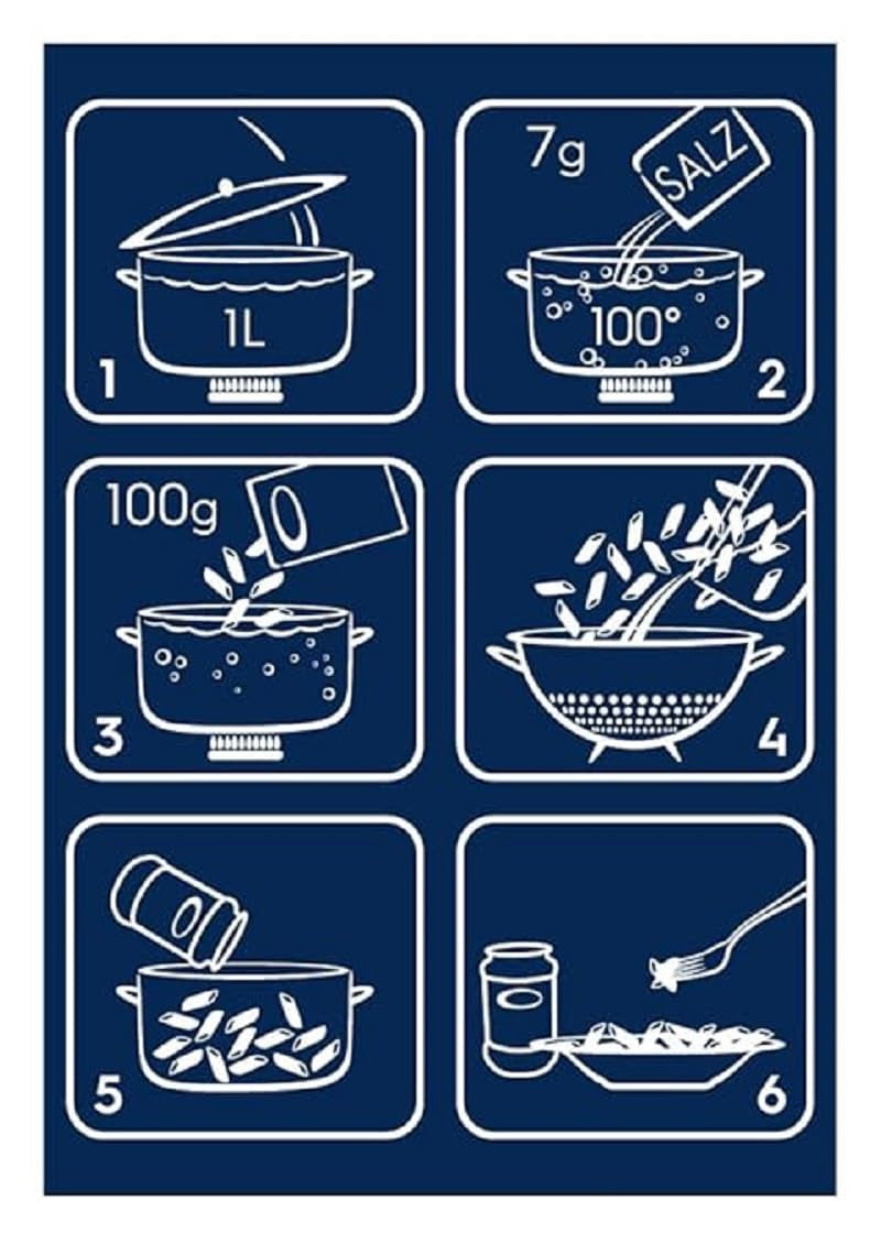 Pasta Barilla Classic Gobbetti Nr. 51 aus Hartweizen, immer al dente (1 x 500 g)